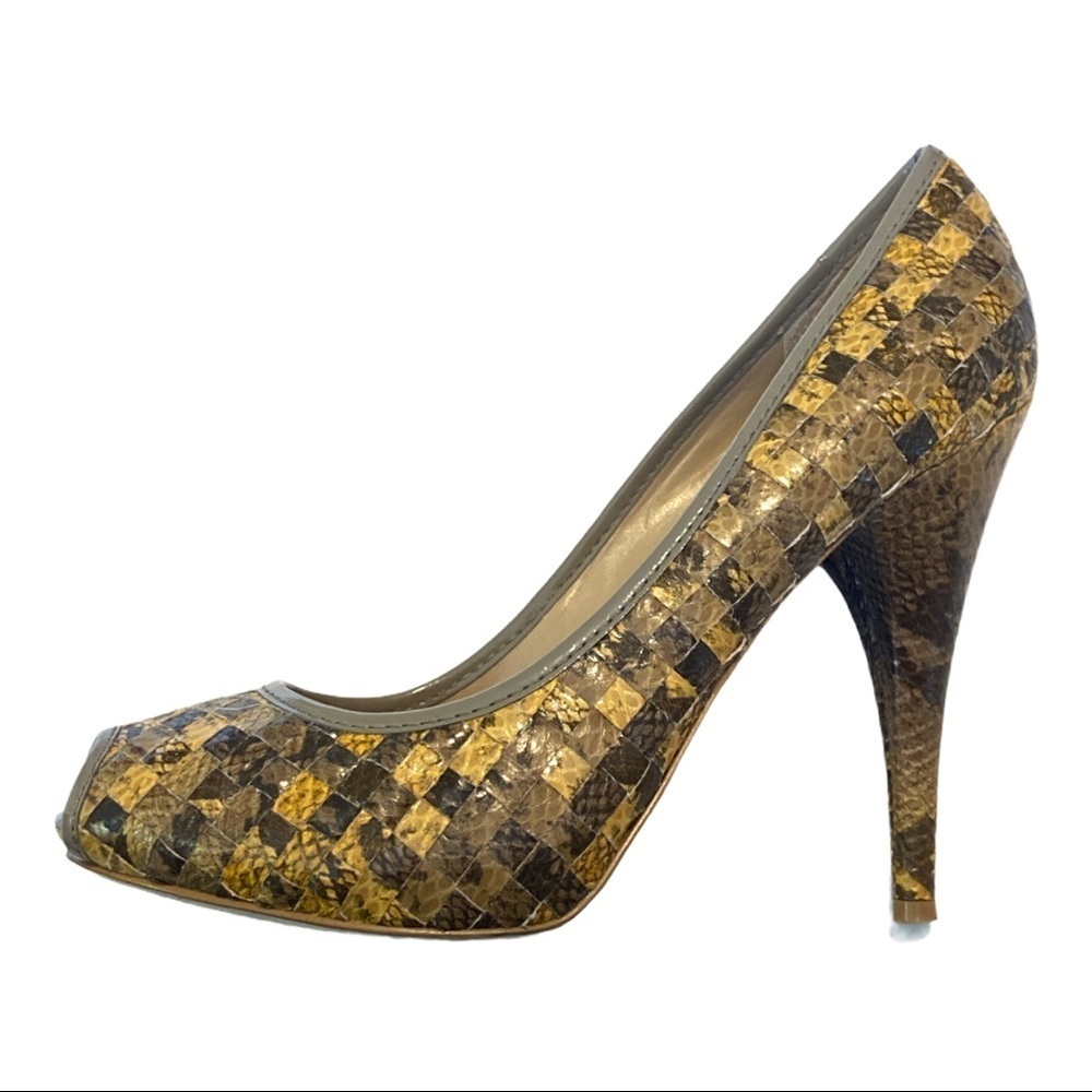 ❤️RACHEL ROY Evonne Peep Toe Heels ~ 8.5 - Picture 1 of 6